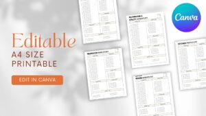 Airbnb Inventory Checklist Template Printable Vacation Rental Essentials Canva